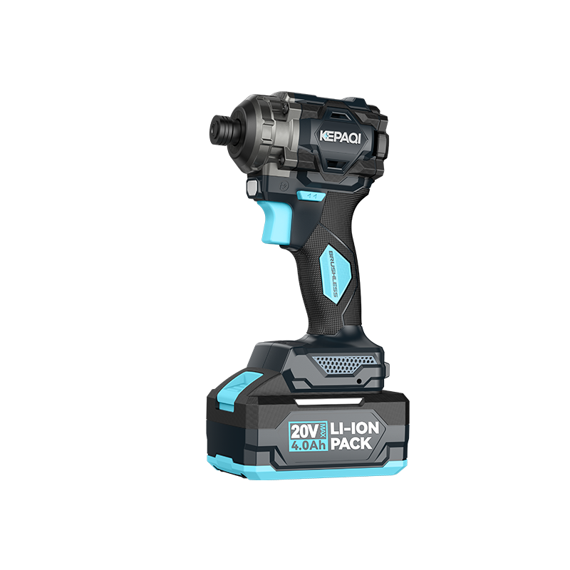 Hexagon Chuck Brushless Screw Driver dengan Pencahayaan LED